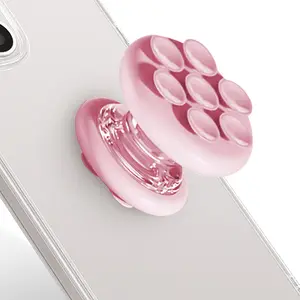 Mixed Color Smartphone Suction Cup Phone Mount, Silicone Cup Phone Holder Removable Airbag Bracket for iPhone & Android  Hands-Free Mirror Shower Phone Stand Selfie/Video for TikTok Influencers