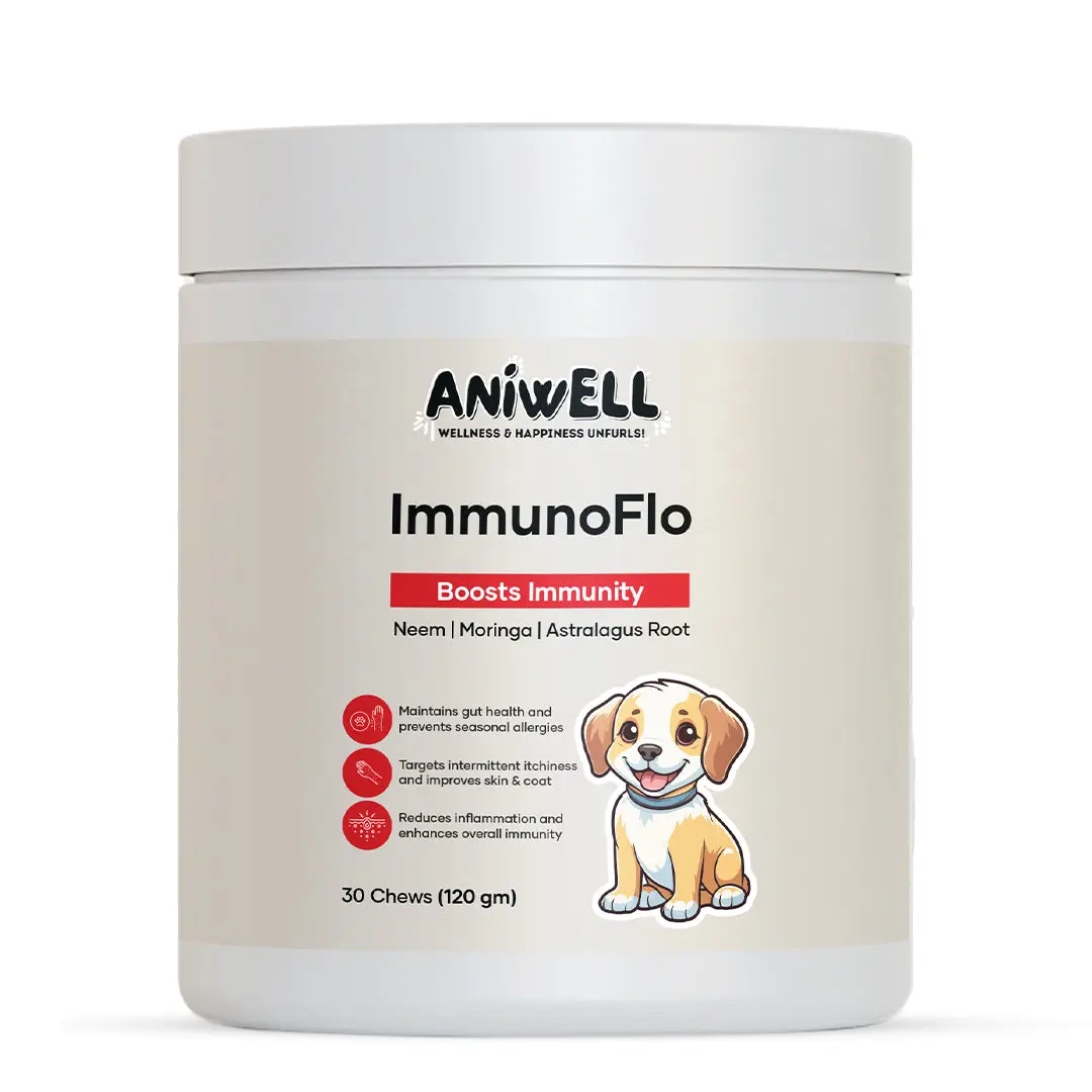 Aniwell ImmunoFlo: Natural Health Supplement for Dogs Aniwell ImmunoFlo: Natural Health Supplement for Dogs