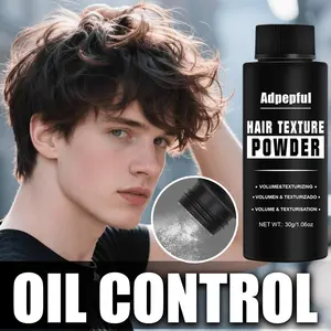 Adpepful Men's Volumizing Powder Oil Control & Thickening for All-Day Sculpted Style Boosts Root Lift Locks in Lasting Volume Absorbs Excess Oil for a Matte Non-Greasy Finish - Haircare