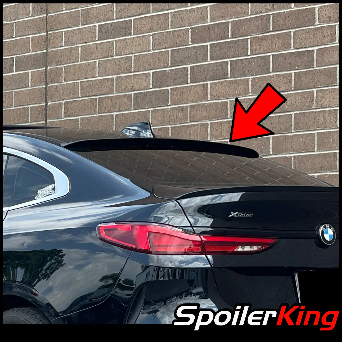 BMW 2 Series Gran Coupe F44 4dr 2020-2024 Rear Window Roof Spoiler (284R)