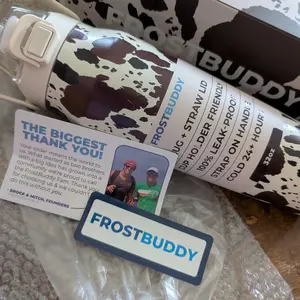 Bottle Buddy - Dual Function lid Water Bottle - Stainless Steel - Double Wall Insulated