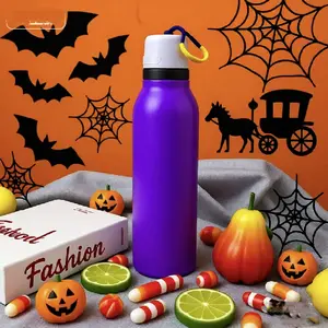 OW-(California Grapevine) Twist Insulated Stainless Steel Water Bottle with Straw for Sports and Travel, 24oz/710ml,Double-Layer Vacuum Insulation Portable Drinking Cup, Travel Ice Coffee Cup, comes with a carrying cord for easy portability