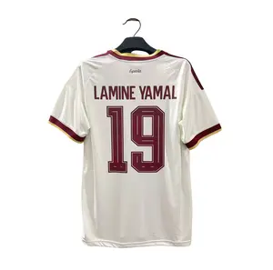 2026 Away White #19 Short Sleeve Soccer Jersey Fans Version