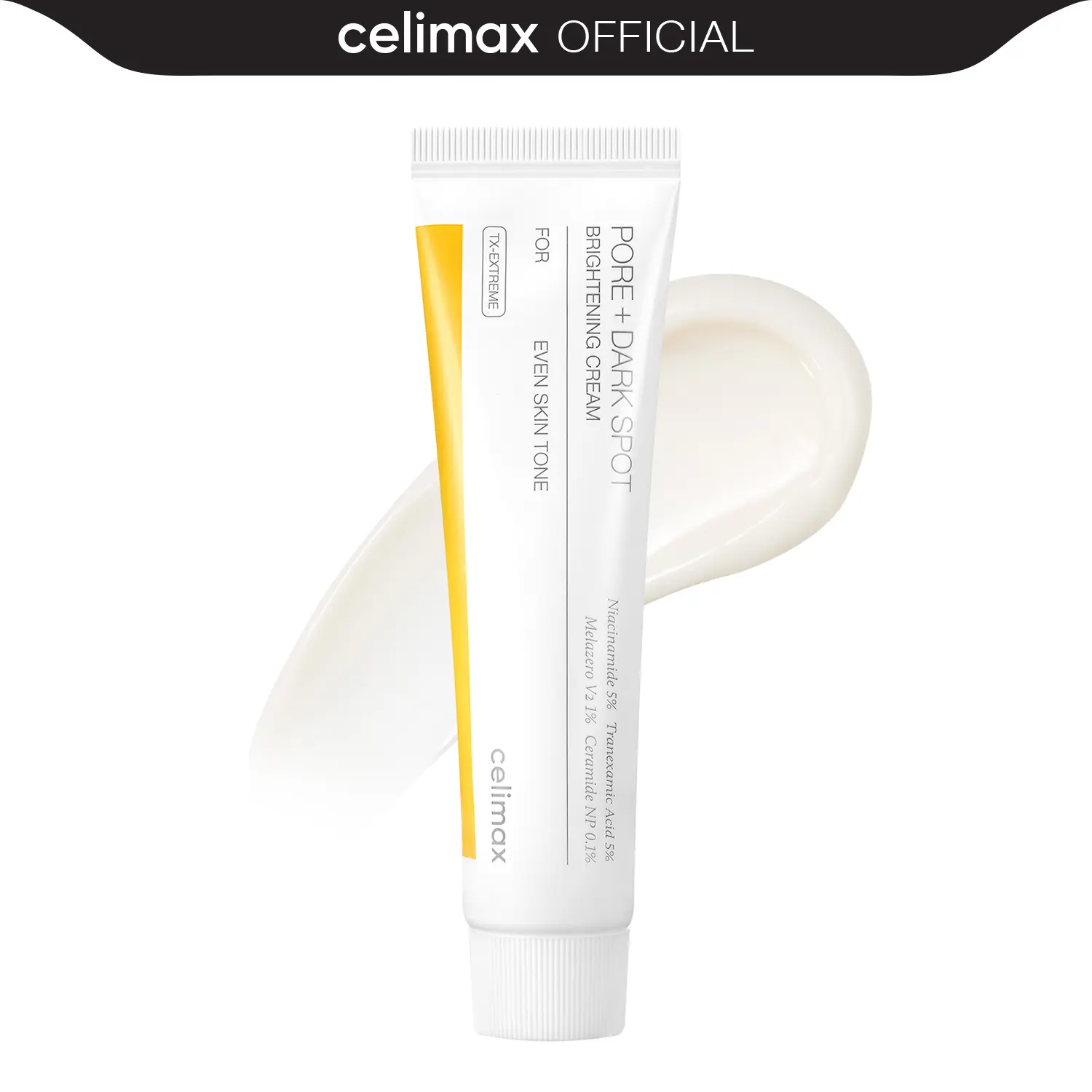 [celimax official] Pore+Dark Spot Brightening Cream | with Niacinamide, Tranexamic Acid, TXA Cream, Pore Minimizer, Non-Irritating, Hydrating, For Sensitive Skin, Moisturizer 35ml