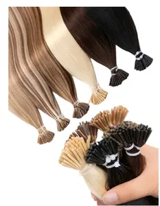 Las extensiones de cilindro tipo I (o I-Tip/I-Link) son mechones individuales de cabello con una punta pequeña y rígida, fijados al cabello natural mediante microanillos (cilindros) sin usar calor ni pegamento. Son duraderas (2-4 meses)