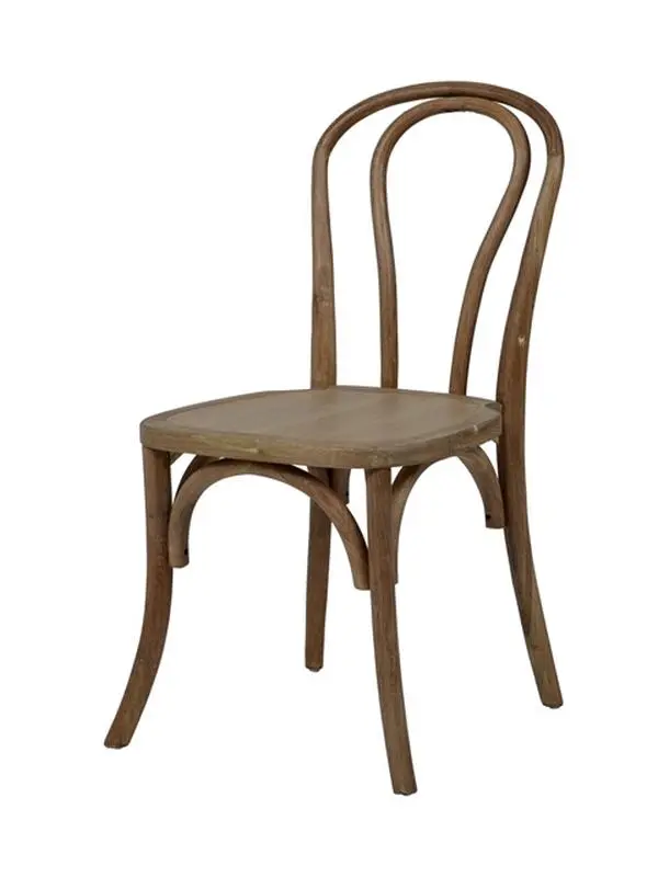 American Classic W-610-X02-BENTW-TINTED-RAW Sonoma Bentwood Stackable Chair - Tinted Raw