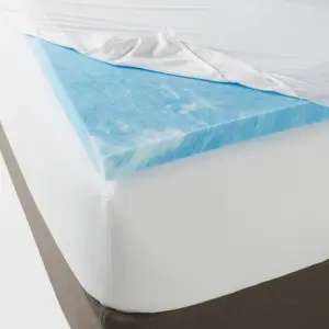 Queen Cool Touch Memory Foam 2" Mattress Topper - Threshold