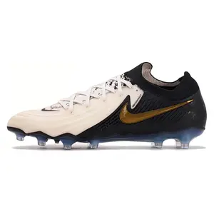 Nike Phantom GX 2 Elite AG Football Boots for Men with Cushioning and Durability in White-Black Trending Shoes, House White Official Shoes to Get / Maison Mihara