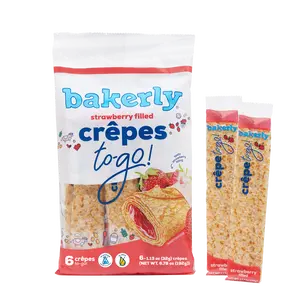 strawberry crêpes to-go!