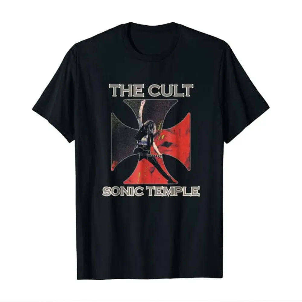 The Cult Vintage Band Tee, Retro Rock Music Graphic T-Shirt, Classic Cotton Fan Apparel