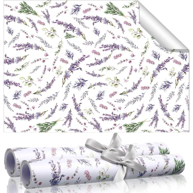 20 Sheet Fragrant Drawer Liners for Dresser Scented Cabinet Paper Liners for Shelves 15.8 x 22 Inches Non Adhesive Drawer Paper Mats for Home Shelf Close (Lavender)