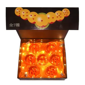 Megahit DBZ Resin crystal ball cosplay decorative supplies, activity party decorative supplies. The size is 1.3 inches. Christmas gifts transparent star ornaments