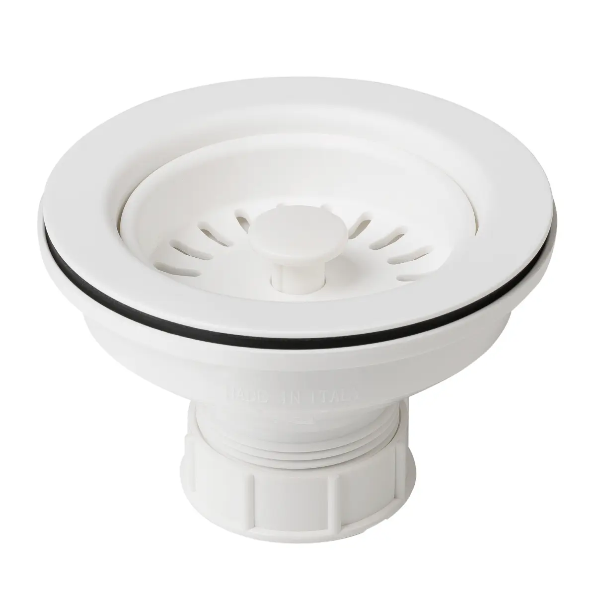 212 MAIN Kraus PST1-WH White Kitchen Sink Basket Strainer - Efficient Drainage Kitchen Accessory, Kitchen Accessories