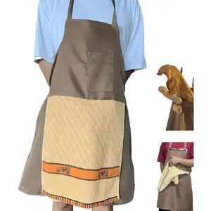Chef's Prank Apron, Creative Prank Aprons for Men,  Hiding in the Pocket Funny Apron