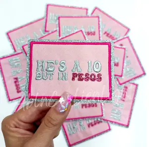 He's a 10 But In Pesos Embroidery Patch