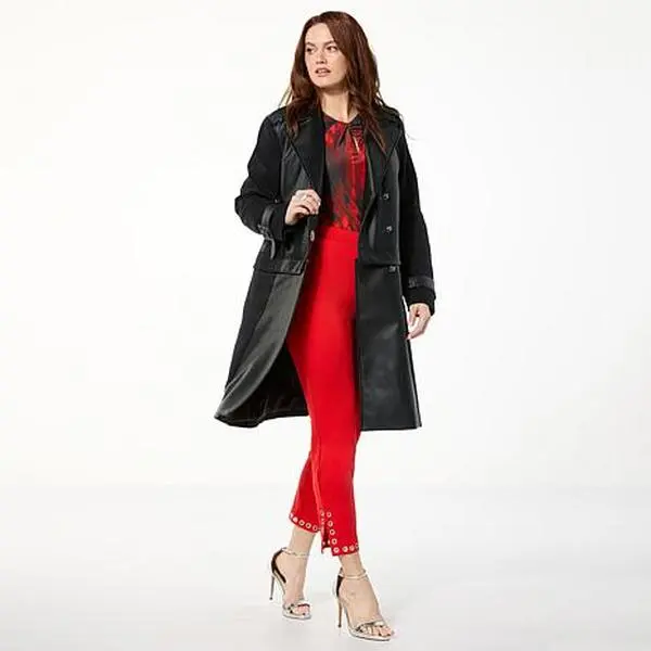 GREY by Jhoan Sebastian Grey 2-in-1 Faux Leather Coat