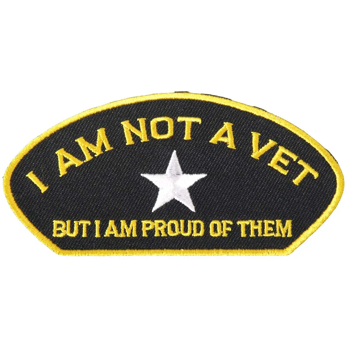 Hot Leathers - PPL9319 Not a Vet Patch (Multicolor, 4" Width x 2" Height)