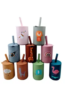 Q'ior Silli Sippy Cup Unbreakable No Spills No Leaks Perfect for Travel Bottle Drinkware