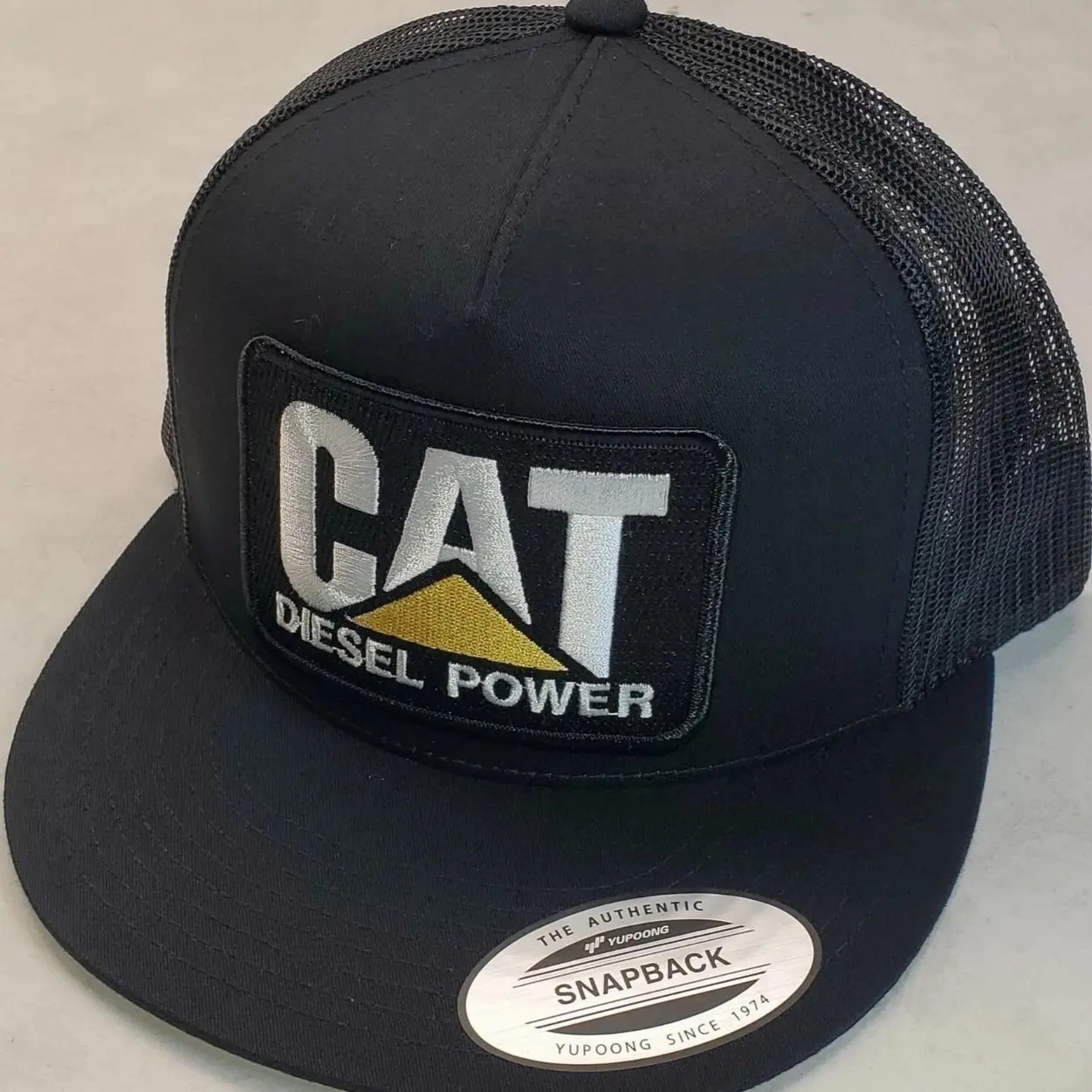 CAT Embroidered Retro Hat Trucker Hat Many Colors Snapback Hat, Unisex Casual Street Style, Gift Idea For Her Him, Unisex Everyday Wear