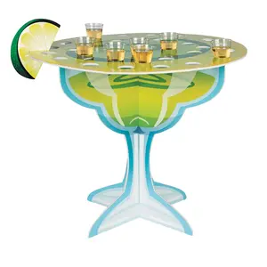 Margarita Shot Glass Holder Kit with Shot Glasses - 2 Pc.