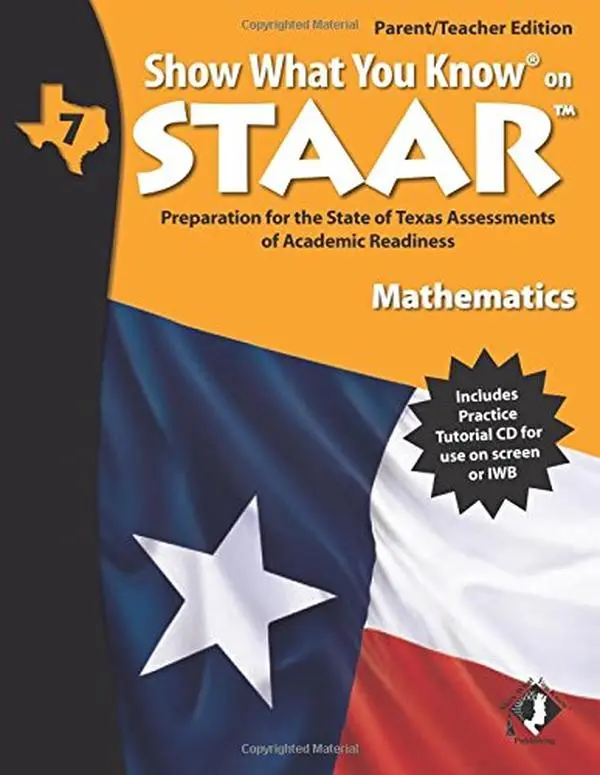 USED-Swyk on Staar Math Gr 7, Parent/Teacher Edition: Preparation for the State of Texas Assessments of Academic Readiness by Show What You Know Publishing (Paperback)