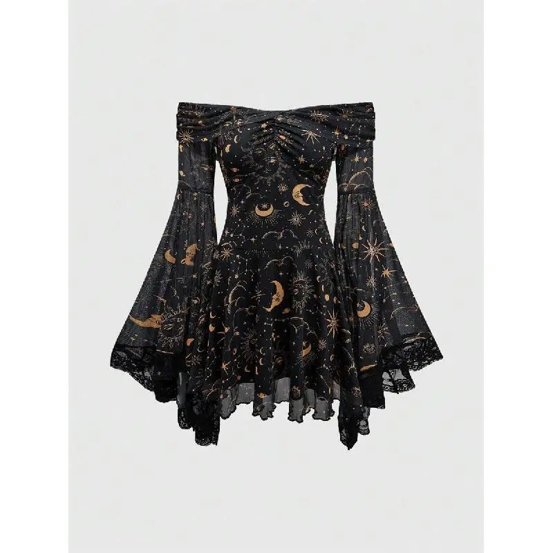 chinese dress ladies JEAN PAUL GAULTIER dragon tattoo print dress – Wellington Hunters and  Collectors