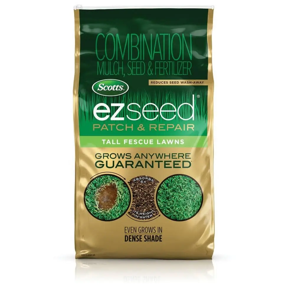 EZ Seed Patch and Repair Tall Fescue Lawns, 10 lbs., with Mulch, Grass Seed and Fertilizer