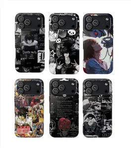 Death Note Phone Case, Between God Complex and Lonely Genius, A Silent Battle Written in Shadows, Cover For iPhone 17 16 15 14 13 12 11 Plus Pro Max, Samsung S25 S24 S23 S22 S21 Plus Ultra