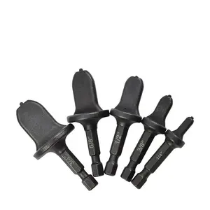 5pcs Expandable Hole Punch Tool Set for Air Conditioning Repair, Hexagon Handle Copper Pipe Expander, Drill Attachment for Easy Use