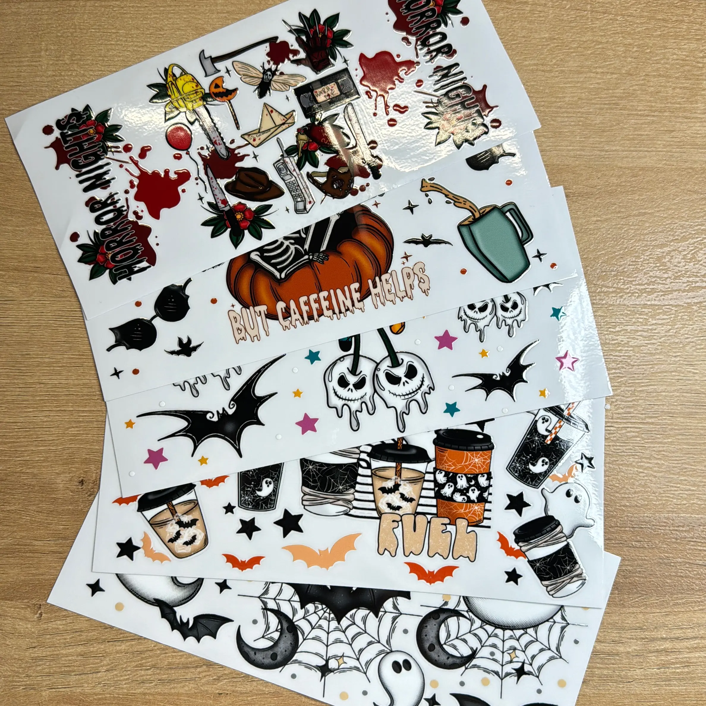 Halloween uv dtf bundle