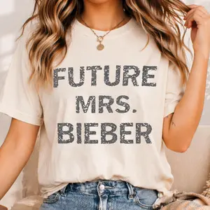 Future Mrs Bie Graphic Youth Tee, Future Girl Friends JTB Music T-Shirt for Men, Women and Kids