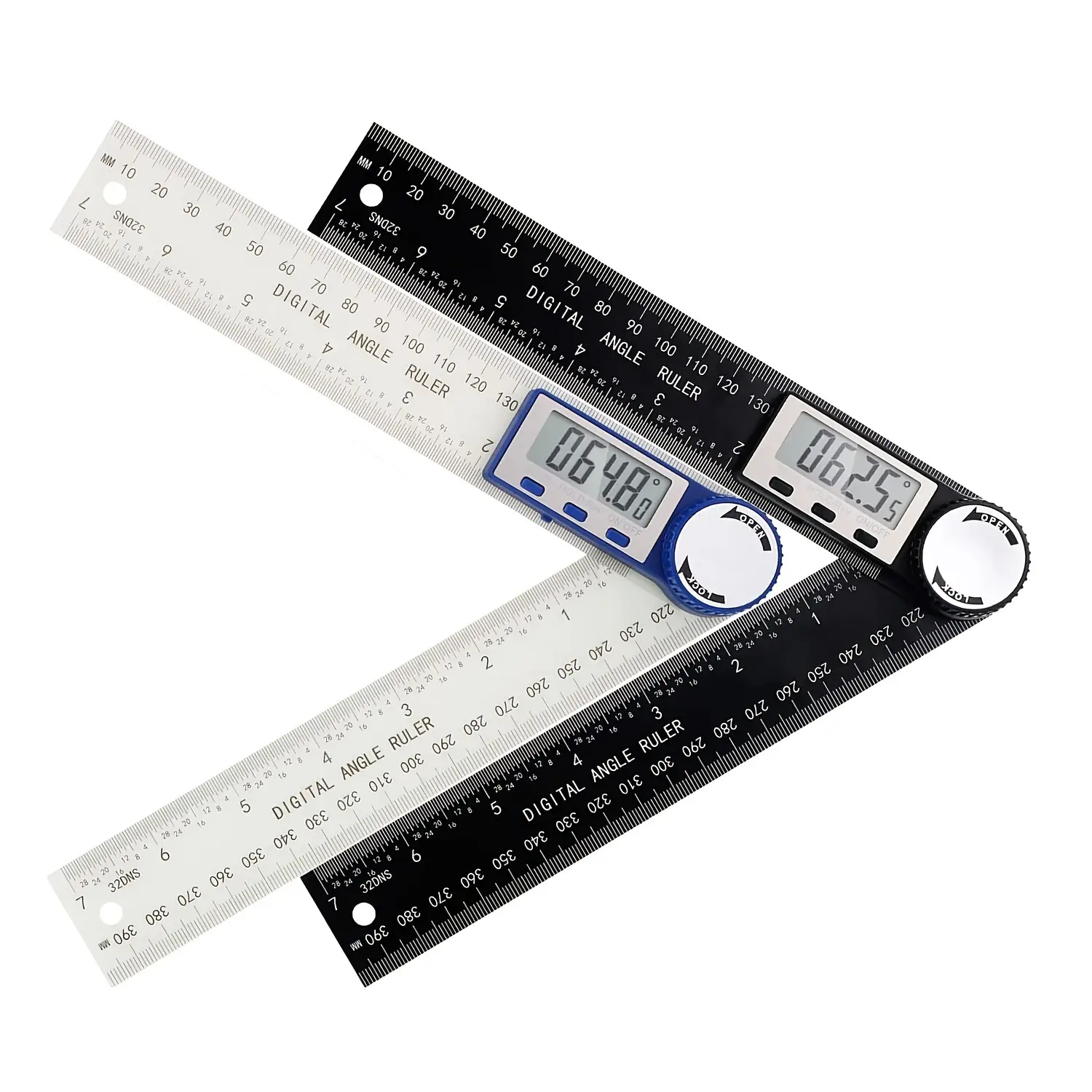 Angle ruler high precision universal protractor ruler multifunctional woodworking industry measuring instrument angle ruler