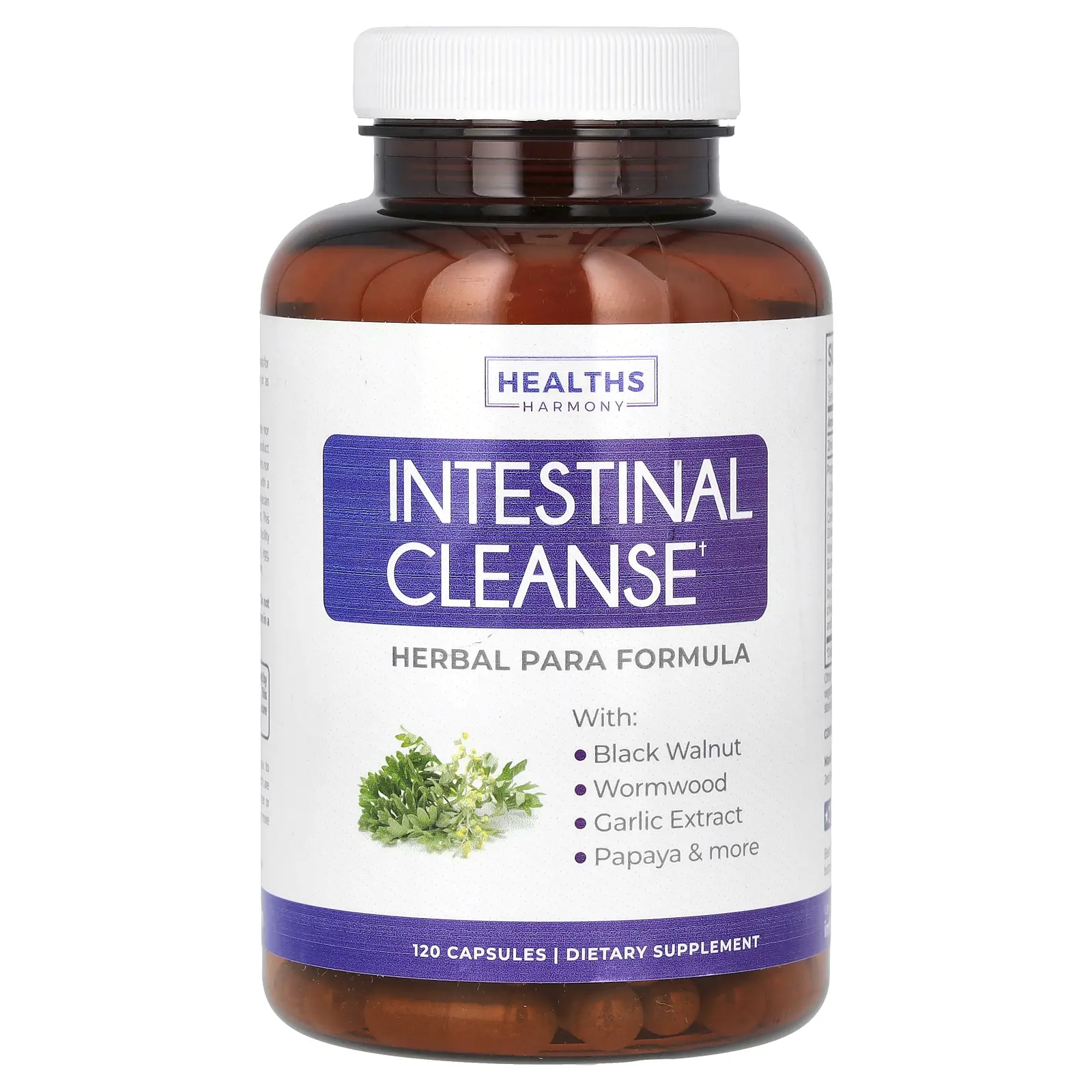 Healths Harmony Intestinal Cleanse, 120 Capsules Healths Harmony Intestinal Cleanse, 120 Capsules