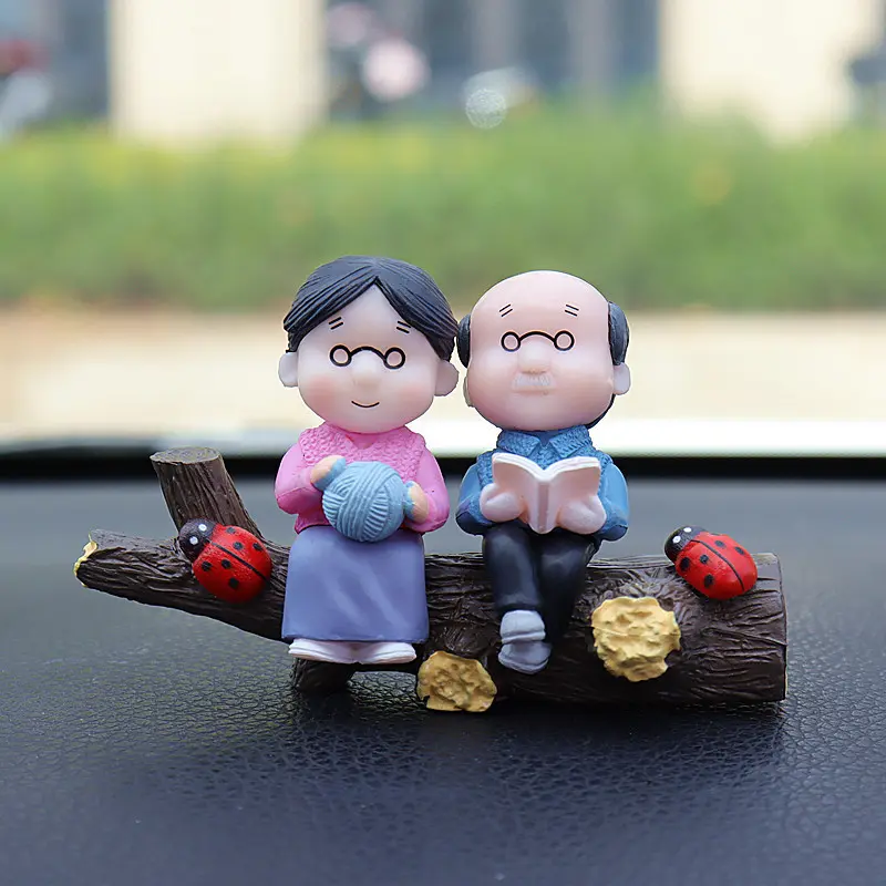 Old couple on a tree branch
