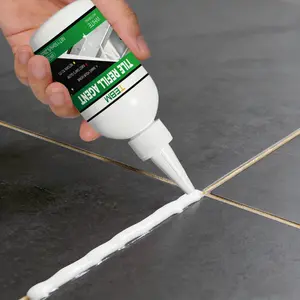 Tile Grout Repair Paste, Tile Joint Filler, Easy Application & Long-Lasting Bond, Ideal for Bathroom Kitchen Use, Durable Ceramic Sealer, Quick Dry Adhesive, No Drill Adhesive