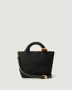 St. Barths Small Tote Beads | Onyx