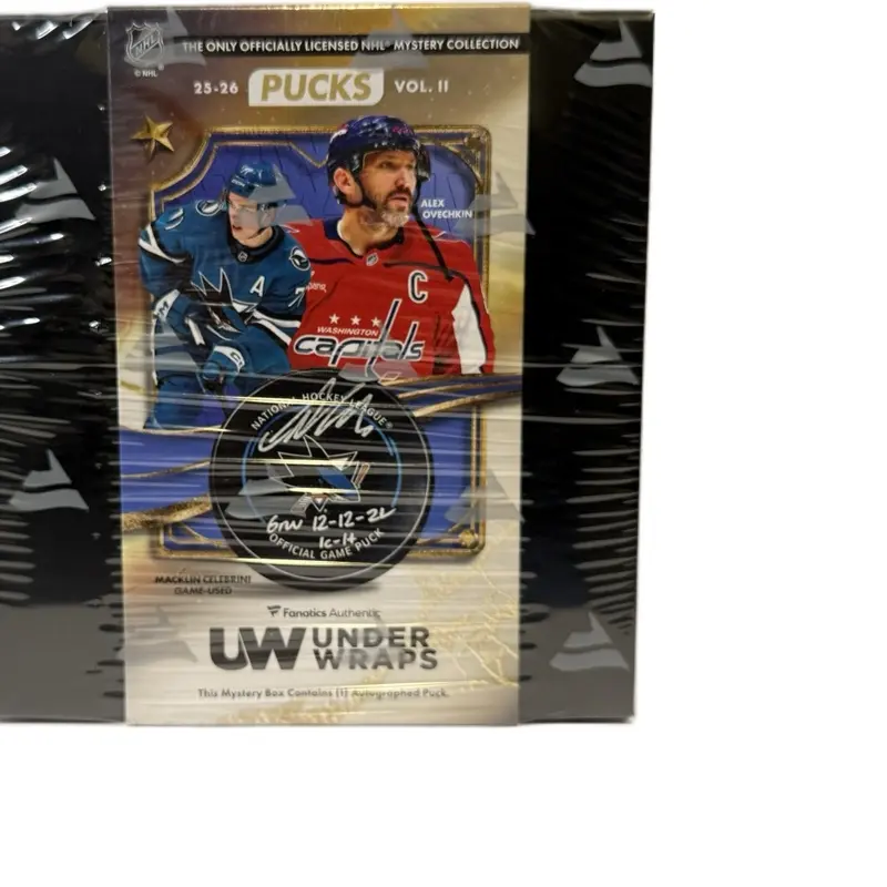 PYT (5)2026 UW NHL Autographed Puck
