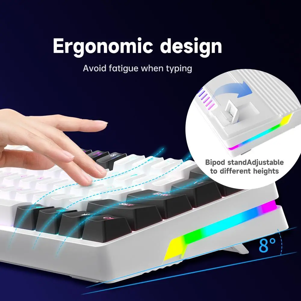 FURYCUBE x ZIFRIEND AG61 60% Gasket Mechanical Keyboard - Hot