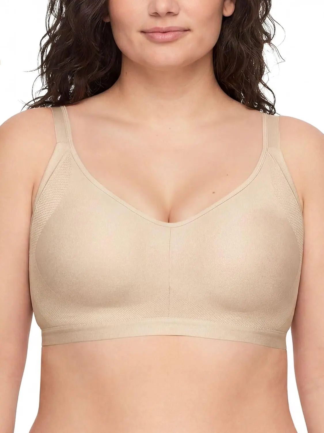 Women's Warners Easy Does It Comfortable Fabric Bra - Underarm-Smoothing, Seamless Stretch, Wireless, Lightly Lined, Minimalist