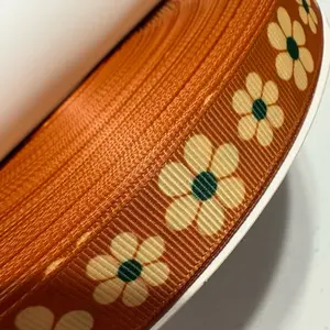 6/8" Cielito Lindo Grosgrain Ribbon 100-Yard Roll for Graduation Leis