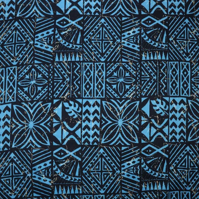 Traditional Polynesian Light Barkcloth Cotton Fabric - 45 inches by 36 inches Continuous Piece, Ethnic, Geometric, Tropical Solid Patterns, for Sewing, Soft Furnishings