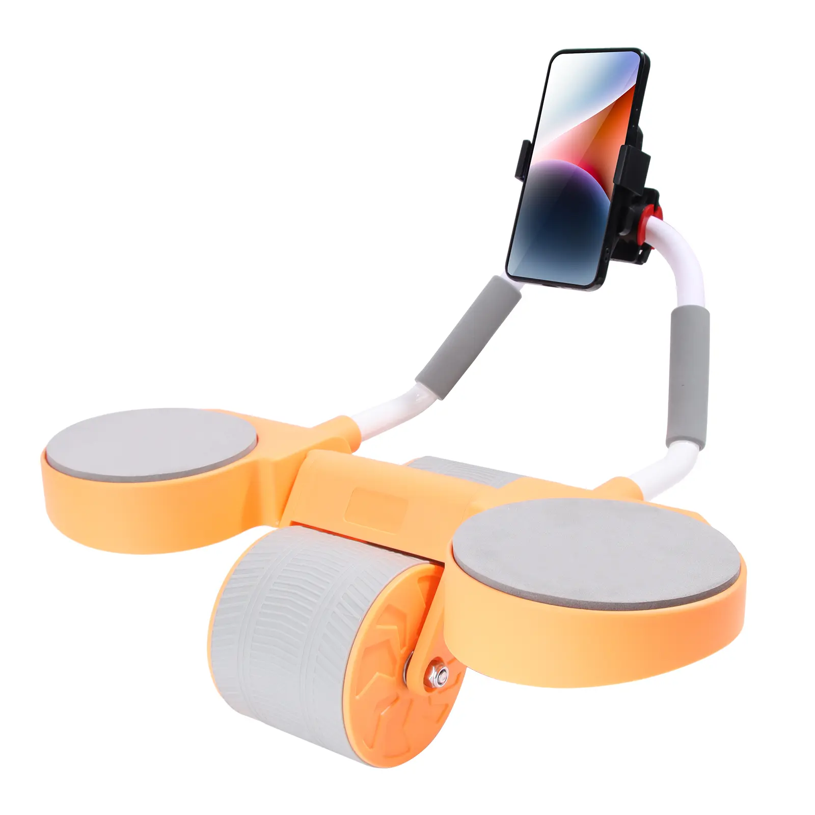 Healthy belly wheel automatic rebound 2024 new four-wheel home thin belly roll abdominal muscle magic exercise fitness equipment