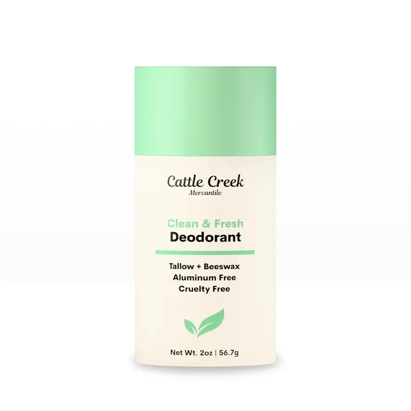 Natural Tallow Deodorant | Aluminum-Free | Long-Lasting Odor Protection | Non-Toxic, Sensitive Skin Safe | Moisturizing & Non-Sticky | Grass-Fed Tallow | No White Residue | Clean, All-Natural Ingredients | Available in Multiple Scents