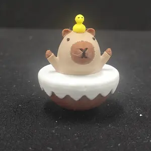 3D Printed Capybara Tumbler, Internet Sensation, Stress Relief and Healing Cute Desktop Ornament, Educational Toy