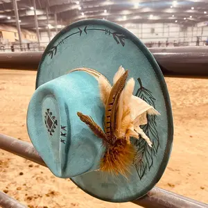 Custom burned hat | hand Burned hat | customized wide brim hat | branded wide brim hat | burned felt hat | western hat | Nashville style hat | concert outfit | country music outfit | Fort Worth outfit | cowboy hat | cowgirl hat | felt hat | etched hat | b