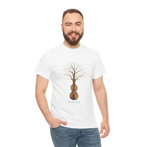 Rooted cello tree T-Shirt | Music instrument nature graphic