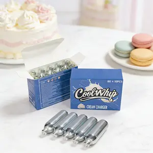 10 case 10PCS/case CoolWhip  Cream Charger Dispenser  Gas Whipped Cream Factory Wholesale Cream Gas Provide Customize Any Size