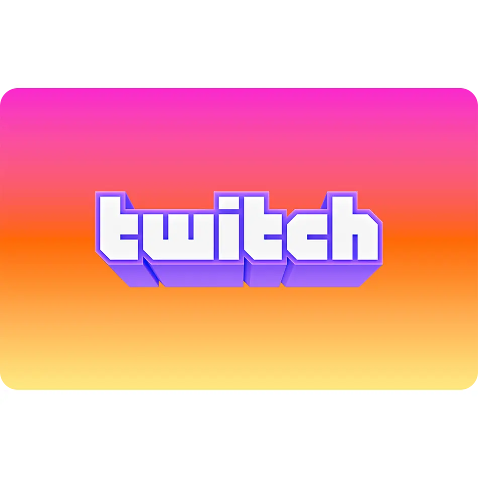 Twitch eGift Card | Bits, Subscriptions & Game Streaming