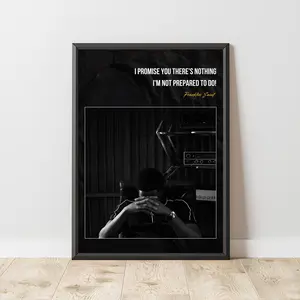 Snowfall | Franklin Saint Digital Motivational Quote POSTER UNFRAMED | Wall Art Home Decor | Damson Idris Print | Tv Series | Tv Show | Gift Idea