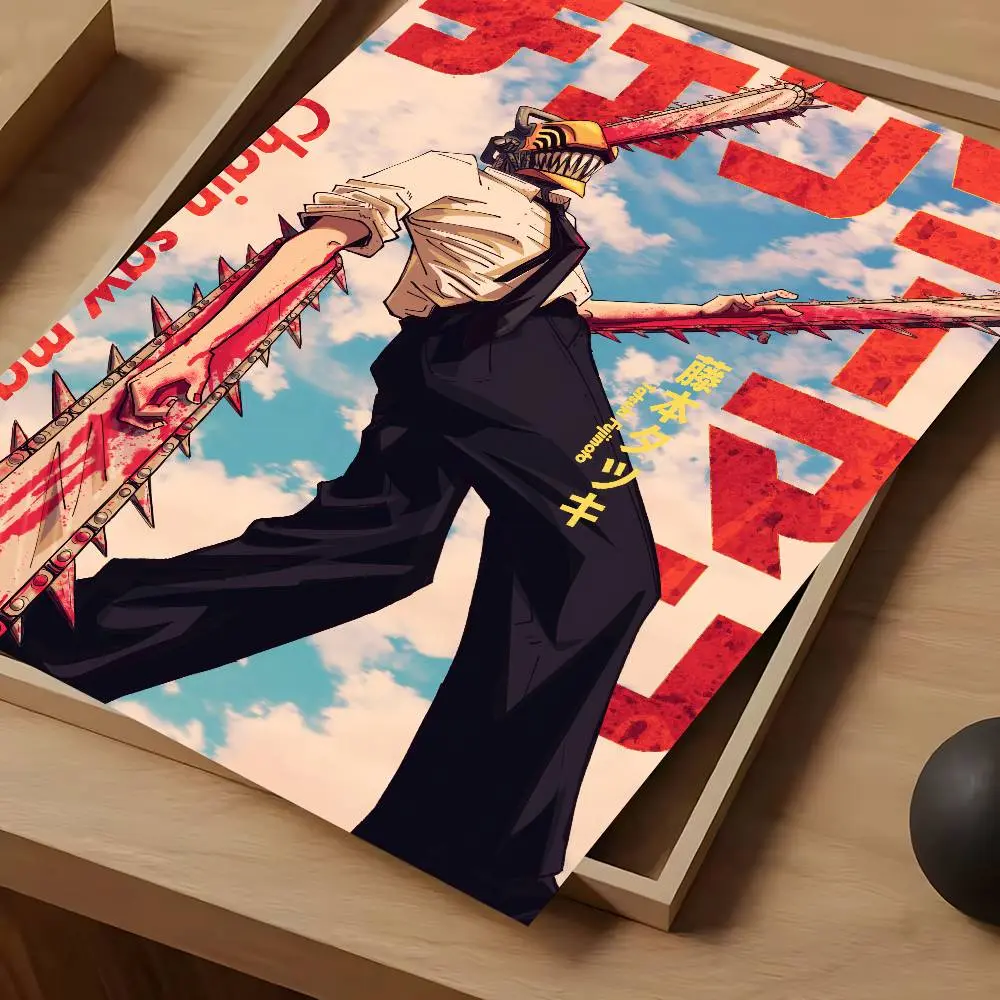 Anime C-Chainsaw Man Poster High Quality Print Home Decor Wall Art